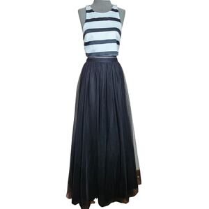 Black and White Maxi Dress Size 1